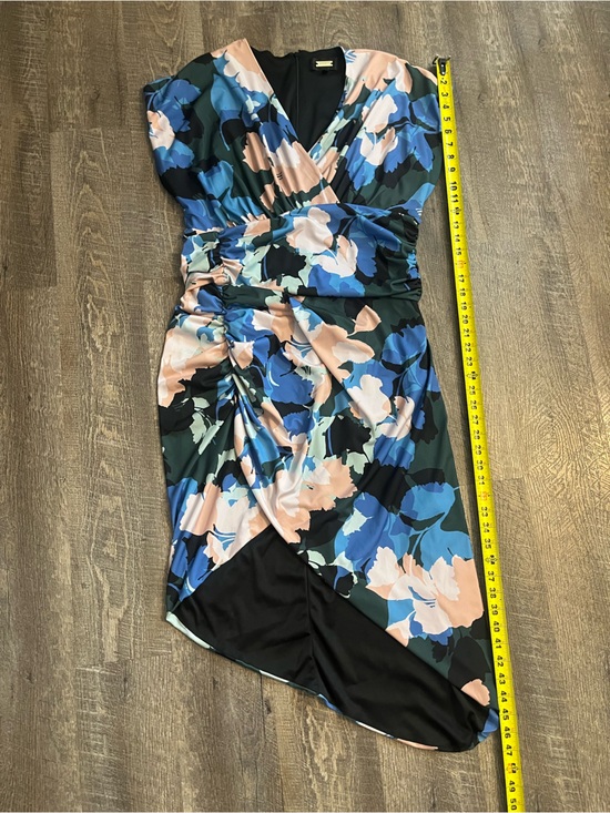 Alexia Admor Dresses & Skirts - Alexia Admor Women’s XLarge One-Shoulder Dress in Blue and Peach Floral